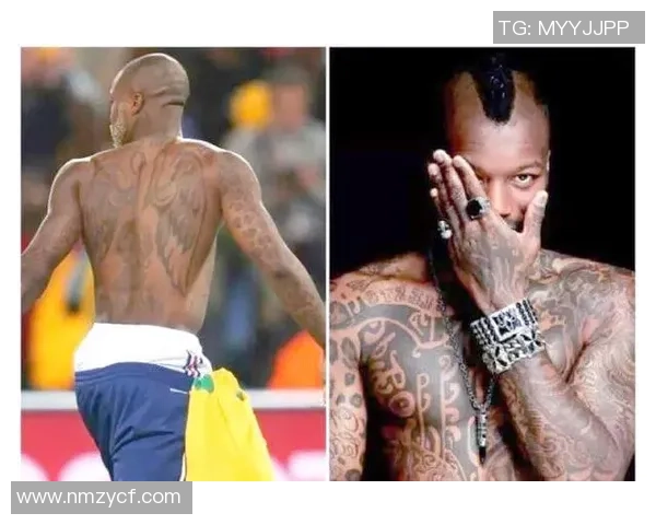 足球明星男士的人像纹身艺术展现个性与魅力